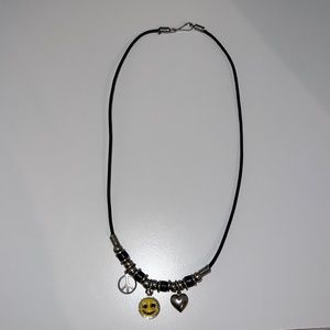 smiley face necklace